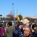 Walking with Cake: Chinese New Year Crowd