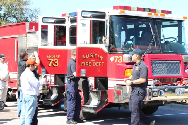 Walking with Cake: Fire truck