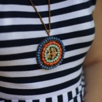 Walking with Cake: Closeup of Everly Necklace by 31 Bits