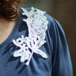 Walking with Cake: Lace applique