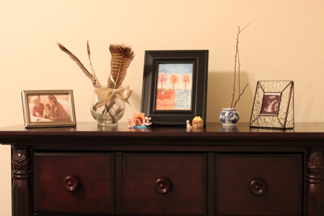 Walking with Cake: dresser vignette