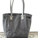 Walking with Cake: Artifact Bag Co. No. 115 Carry Tote in all black