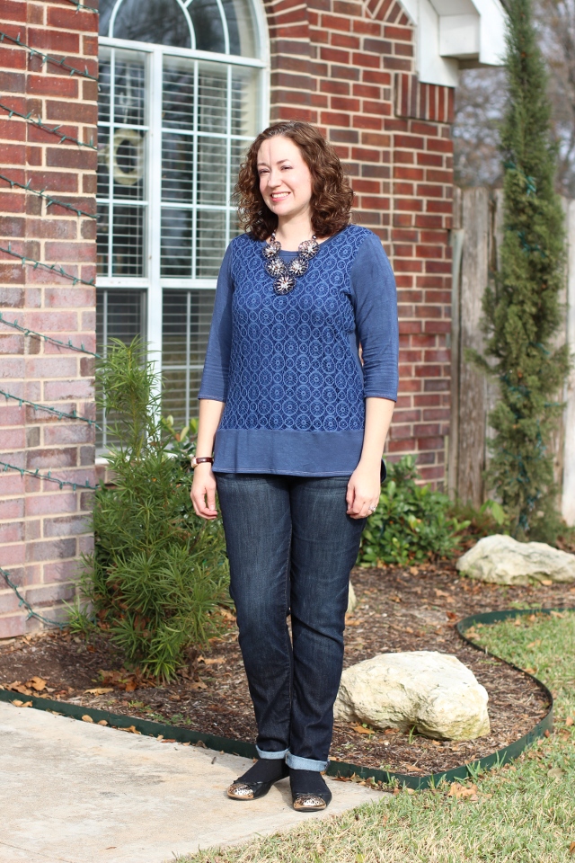 Walking with Cake: Blue Sweatshirt