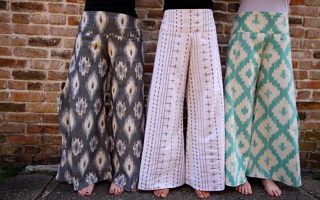 Walking with Cake: Passion Lilie Spinnaker Pants