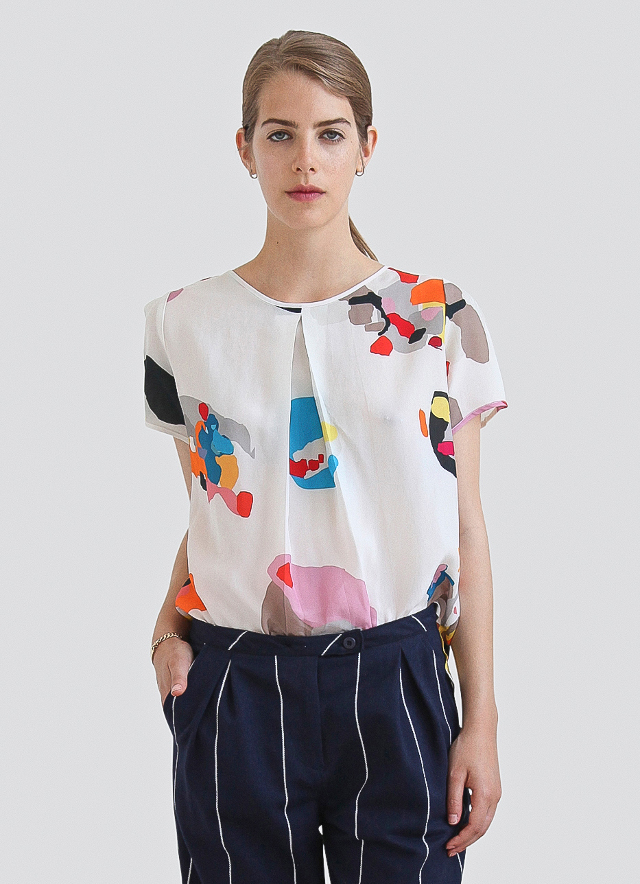 Walking with Cake: Objects without Meaning FRANICE-WOVEN-TEE-PRINTED1