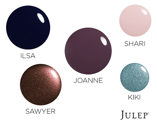 Walking with Cake: Julep Winter Colors